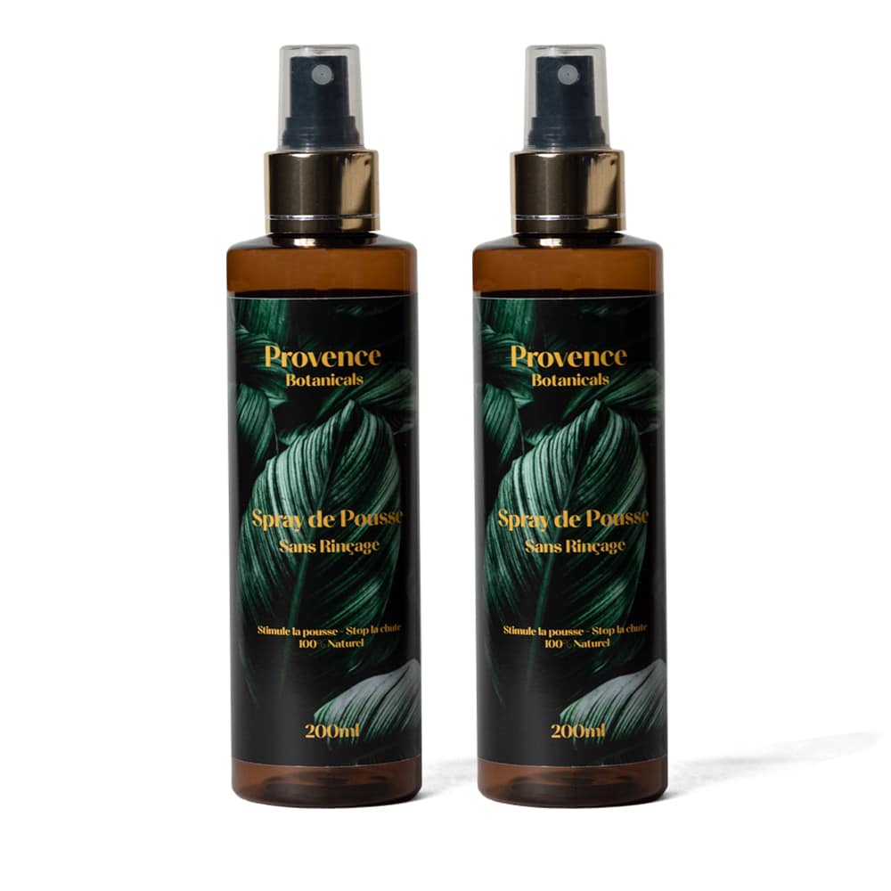Duo spray de pousse cheveux Provence Botanicals